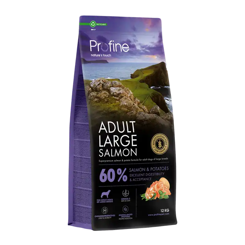 Profine Hondenvoer Adult Large Salmon 12 kg Bestel Nu