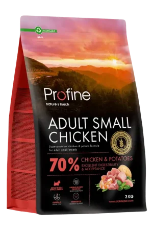 Betrouwbaar Profine Hondenvoer Adult Small Chicken 3 kg
