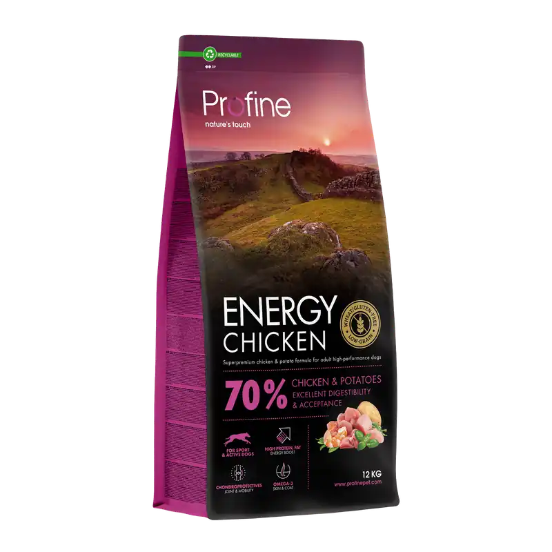 Laatste Versie Profine Hondenvoer Energy Chicken 3 kg
