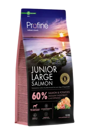 Favoriet Profine Hondenvoer Junior Large Salmon 12 kg