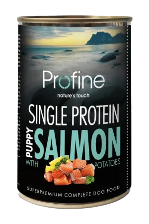 Beperkte Voorraad Profine Hondenvoer Puppy Single Protein Salmon 400 gr