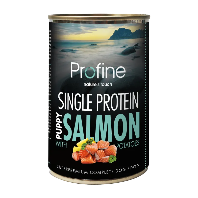 Beperkte Voorraad Profine Hondenvoer Puppy Single Protein Salmon 400 gr