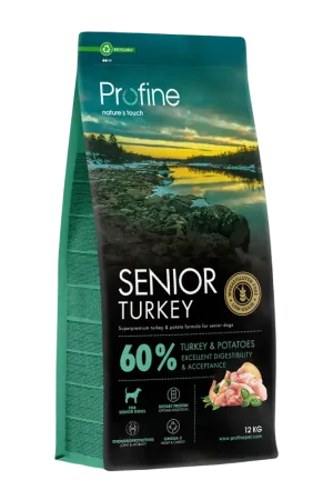 Profine Hondenvoer Senior Turkey 12 kg Exclusieve Aanbieding