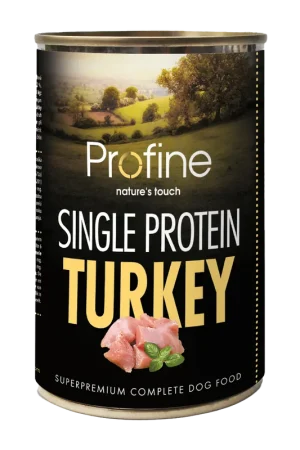 Uitverkoop Profine Hondenvoer Single Protein Turkey 400 gr