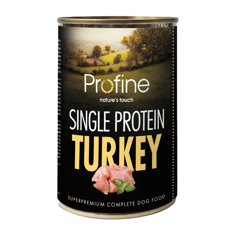 Uitverkoop Profine Hondenvoer Single Protein Turkey 400 gr
