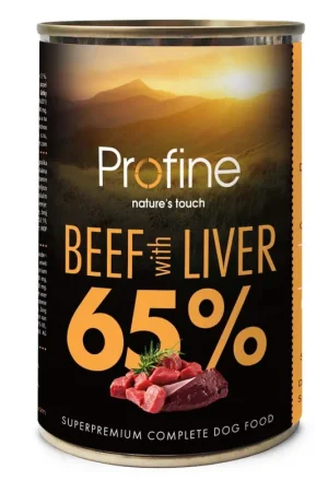 Beperkt Aanbod Profine Pure Meat 65% Beef with Liver 400 gr