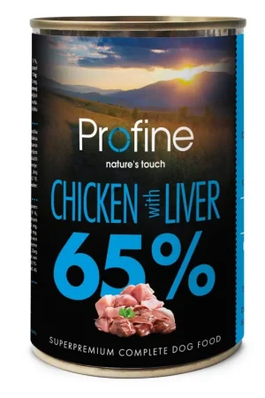 Profine Pure Meat 65% Chicken with Liver 400 gr Direct Beschikbaar