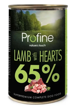 Profine Pure Meat 65% Lamb with Hearts 400 gr Beperkt Aanbod