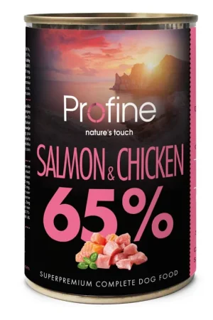 Profine Pure Meat 65% Salmon & Chicken 400 gr Tijdelijk Beschikbaar