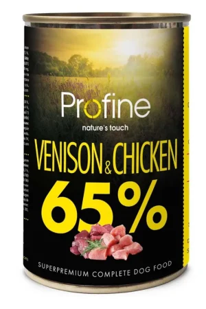 Profine Pure Meat 65% Venison & Chicken 400 gr Nieuw