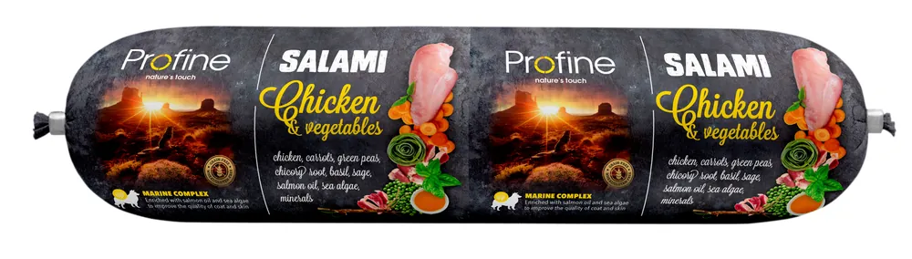 Favoriet Profine SALAMI kip met groenten 800 gr