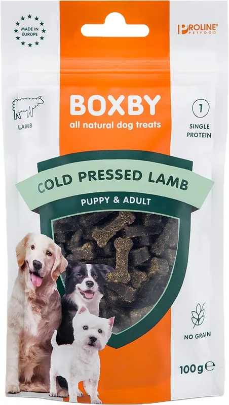 Proline Boxby Cold Pressed lamb 100 gr Koopje