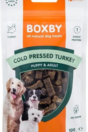 Uitverkoop Proline Boxby Cold Pressed turkey 100 gr