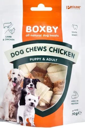Voordeelprijs Proline Boxby Dog Chews met kip 80 gr