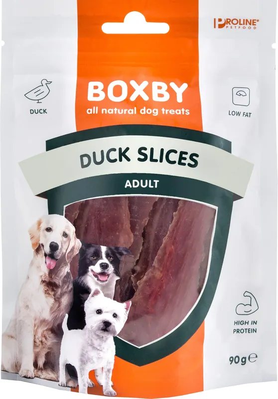 Proline Boxby Duck Slices 90 gr Beste Prijs