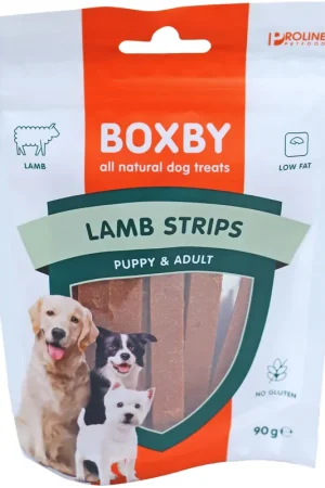 Proline Boxby Lamb Strips 90 gr Favoriet