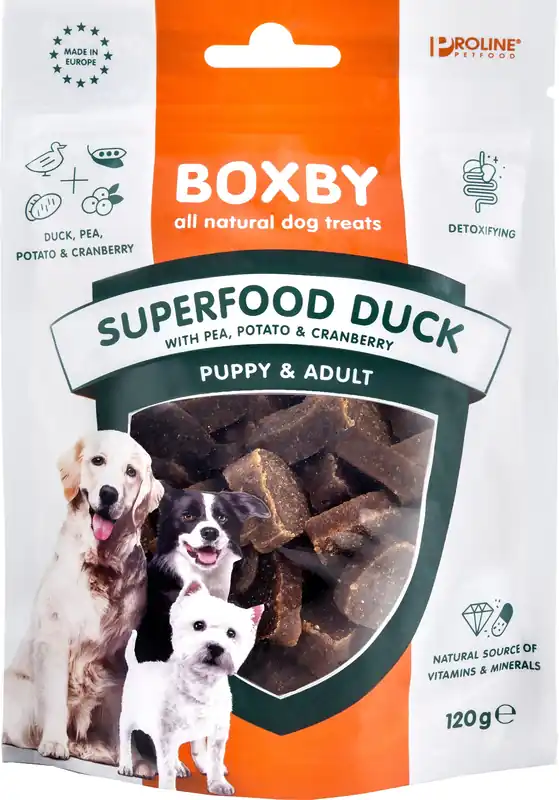 Proline Boxby Superfood Duck 120 gr Koop Online