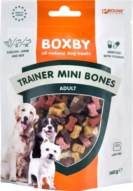 Uitverkoop Proline Boxby Trainer Mini Bones 140 gr