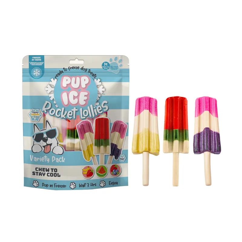 Pup Ice Hondenijs Raketjes 5 st Exclusieve Aanbieding