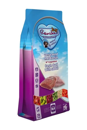 Renske hondenvoer Super Premium eend & konijn 12 kg Superprijs