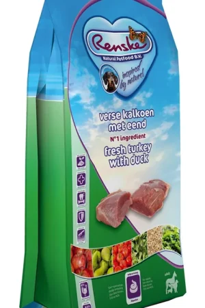 Laatste Kans Renske hondenvoer Super Premium kalkoen & eend 2 kg