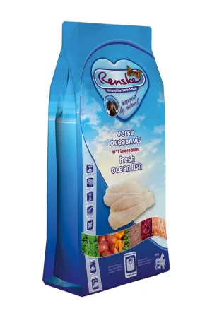 Uitverkoop Renske hondenvoer Super Premium oceaanvis 12 kg
