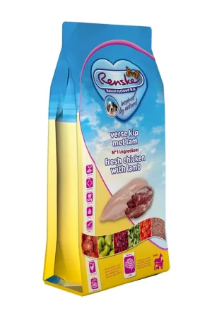 Renske hondenvoer Super Premium Puppy kip & lam 12 kg Gecertificeerd