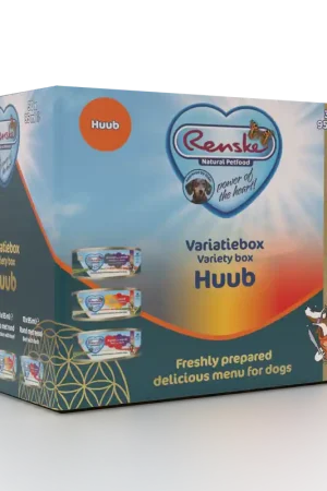 Exclusieve Aanbieding Renske Hondenvoer Variatiebox Huub 30 x 95 gr