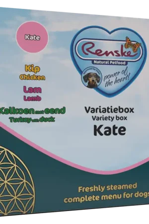 Meest Verkocht Renske Hondenvoer Variatiebox Kate Glutenvrij 12 x 395 gr