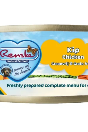 Betrouwbaar Renske hondenvoer Vers Vlees Maaltijd Kip Graanvrij 95 gr