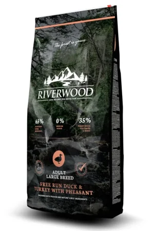 Favoriet Riverwood hondenvoer Adult Large Breed Duck & Turkey 2 kg