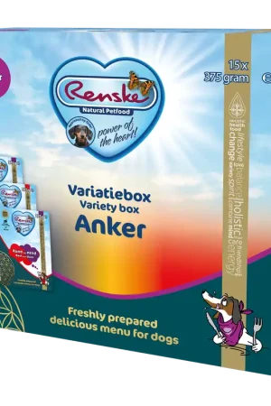 Renske Vers Hondenvoer Variatiebox Anker Express Levering