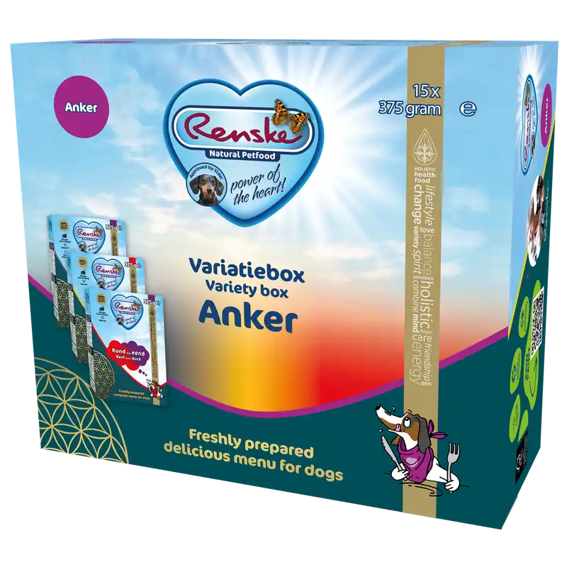 Renske Vers Hondenvoer Variatiebox Anker Express Levering