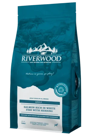 Riverwood Hondenvoer Adult Salmon & White Fish 12 kg Seizoensaanbieding