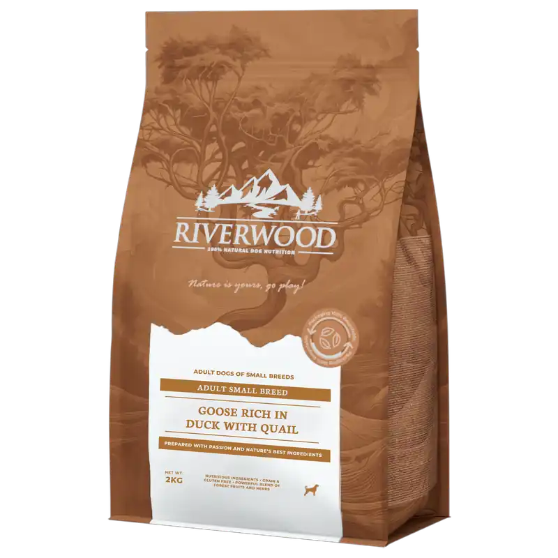Riverwood Hondenvoer Adult Small Breed Goose & Duck 2 kg Uitverkoop