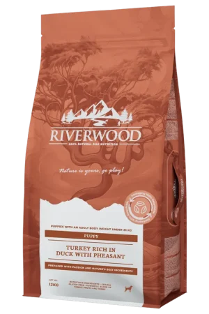 Express Levering Riverwood Hondenvoer Puppy Turkey & Duck 12 kg