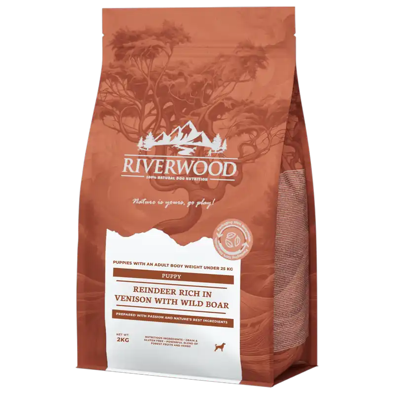 Riverwood Hondenvoer Puppy Turkey & Duck 2 kg Rechtstreeks Van De Fabrikant