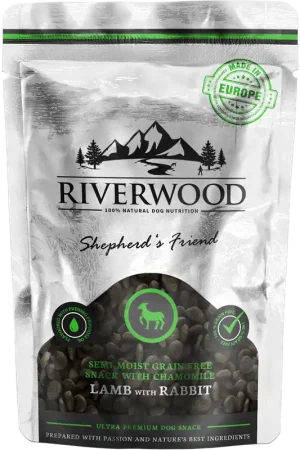 Riverwood Shepherds Friend Lamb & Rabbit semi-moist 200 gr Gereduceerde Prijs