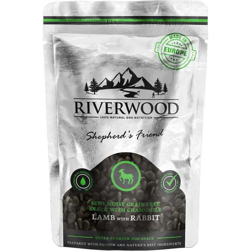 Riverwood Shepherds Friend Lamb & Rabbit semi-moist 200 gr Gereduceerde Prijs