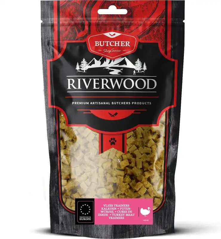 Riverwood Vlees Trainer Kalkoen 150 gr Hete Deal