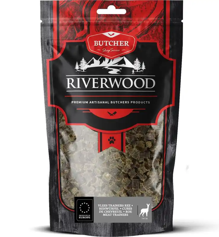 Riverwood Vlees Trainer Ree 150 gr Nieuw
