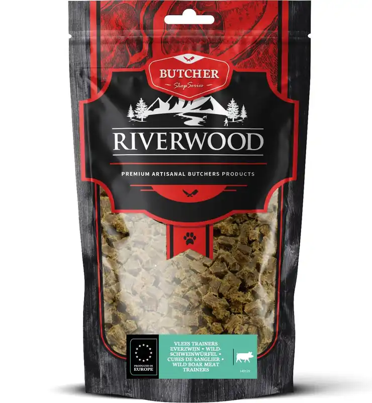 Koop Online Riverwood Vlees Trainer Wild Zwijn 150 gr