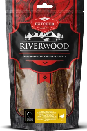 Lage Prijs Riverwood Vleesstrips Eend 150 gr