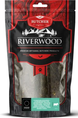 Weekendaanbieding Riverwood Vleesstrips Wild Zwijn 150 gr