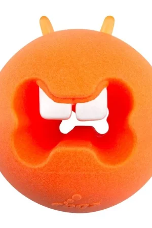 Rogz Fred Treat Ball Orange Premium