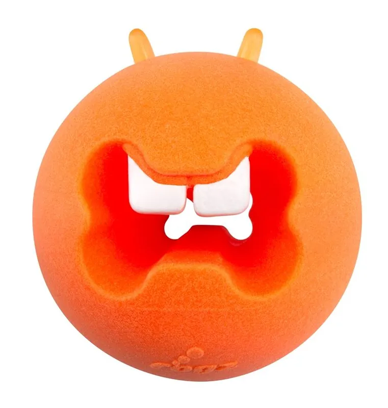 Rogz Fred Treat Ball Orange Premium