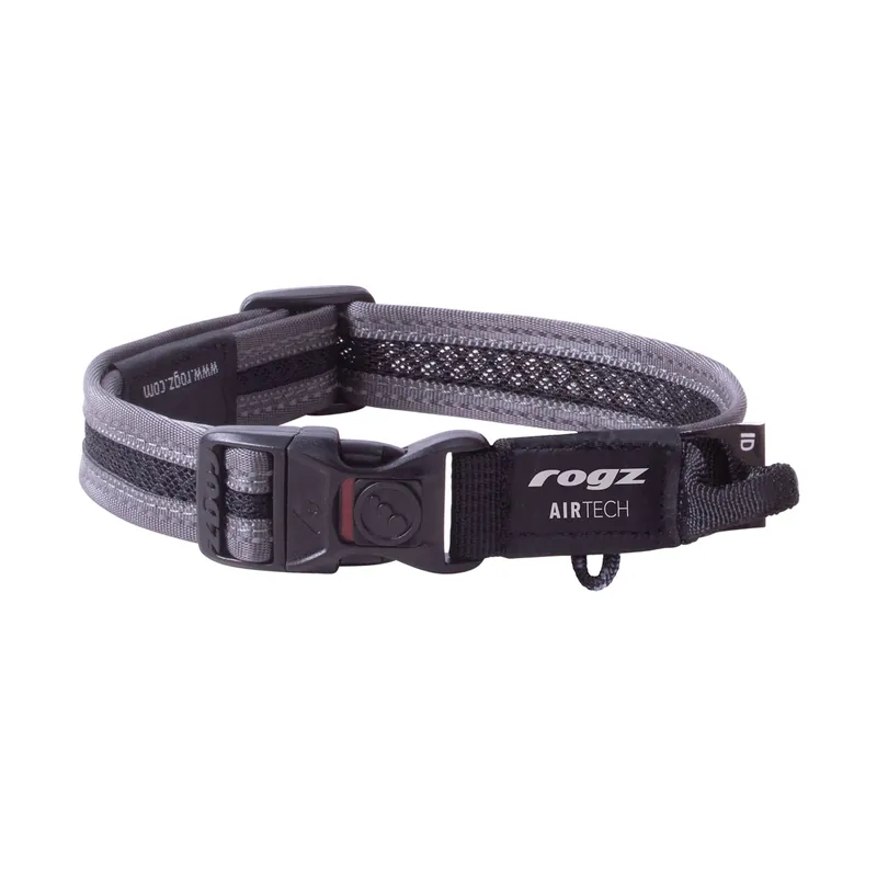 Korting Rogz Halsband AirTech Grijs