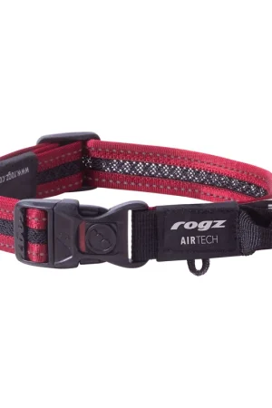 Rogz Halsband AirTech Rood Direct Beschikbaar