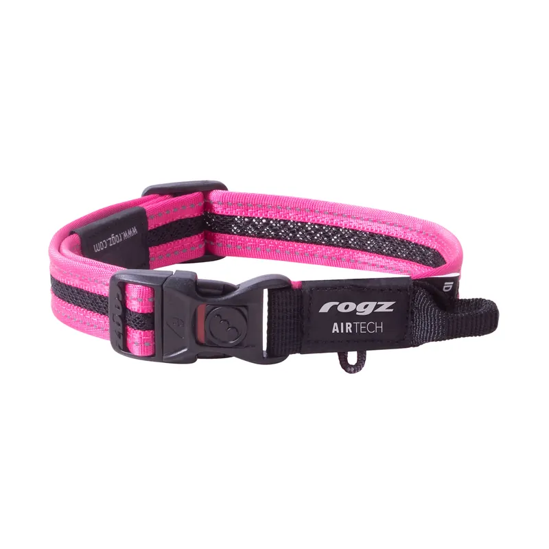 Rogz Halsband AirTech Roze Koop Vandaag