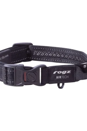 Betrouwbaar Rogz Halsband AirTech Zwart
